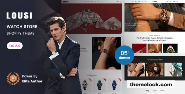 Lousi – Watch Store Shopify 2.0 Theme