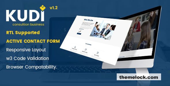 Kudi – Business Responsive HTML5 Template
