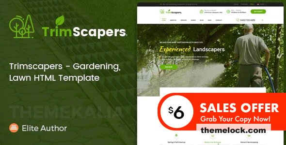 Trimscapers – Gardening and Landscaping HTML Template