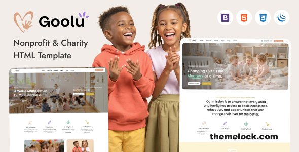 Goolu – Charity & Donation HTML5 Template