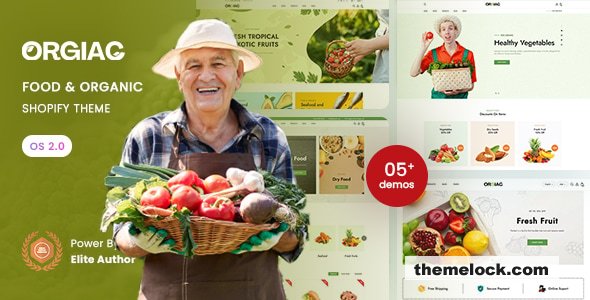 Orgiac – Food & Organic Responsive Shopify 2.0 Theme
