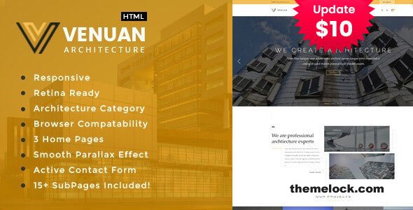 Venuan – Architecture, Interior and Renovation Template