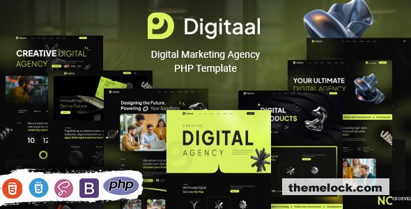 Digitaal – Digital Marketing Agency PHP Template