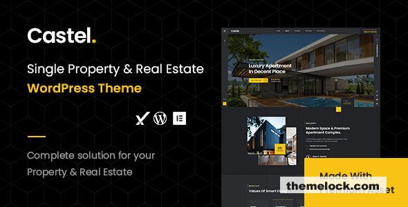Castel v1.0 – Single Property & Real Estate WordPress Theme