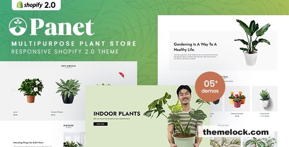 Panet – MultiPurpose Plant Store Shopify 2.0 Theme