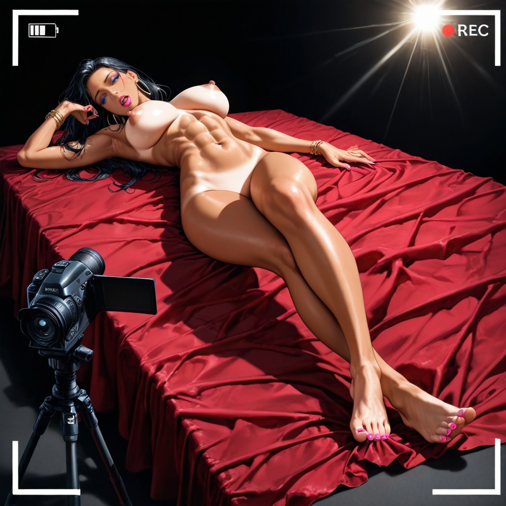 Cameras On Tripods Movie Photography Lights Makeup Hentai