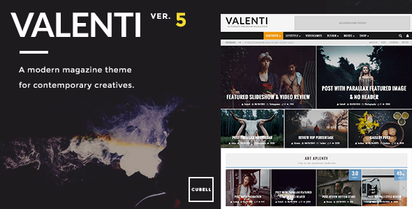 Valenti v5.7.0 – WordPress HD Review Magazine News Theme