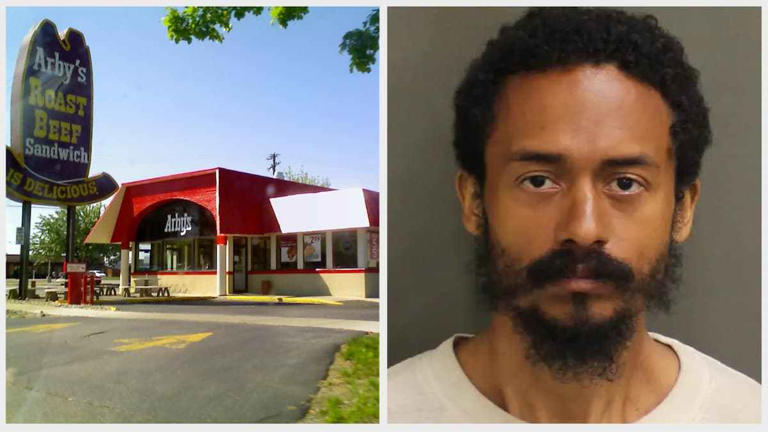 Florida man arrested for destroying an Arby’s weeks after being released from prison for hunting and killing a swan because he was ‘hungry’