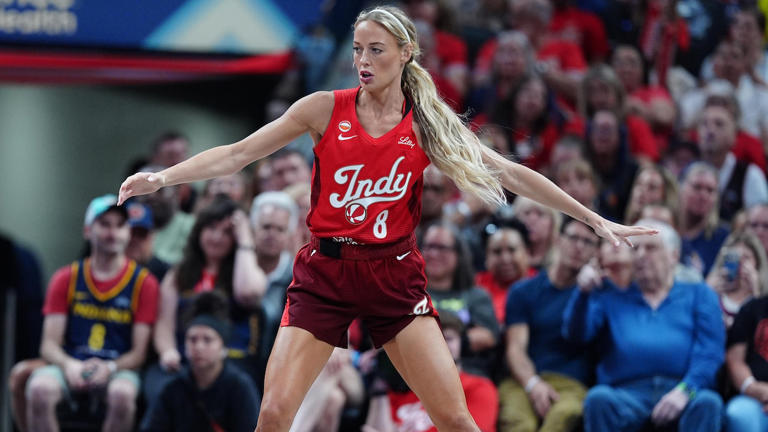 Watch Sophie Cunningham launch signed ball into stands in viral video, ‘Call me Patrick Mahomes’