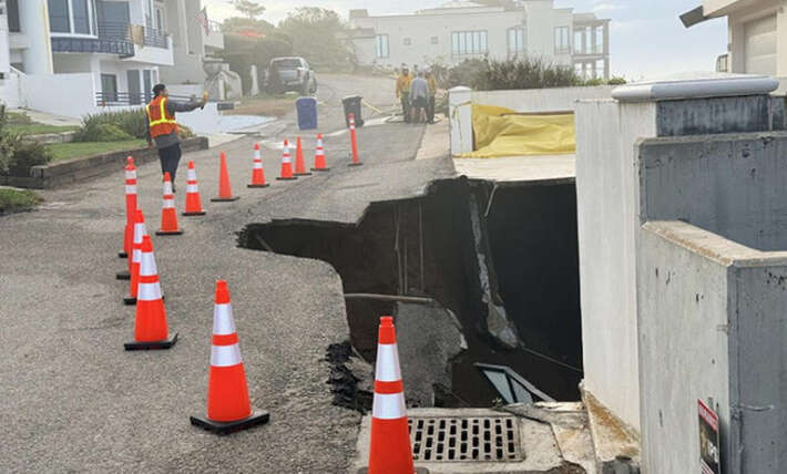 Sinkhole growing under Nicolas Cage’s home triggers evacuation orders in Malibu