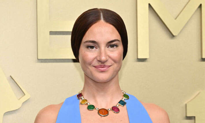 Shailene Woodley rocks the most unexpected combination in plunging look for first Emmys in nearly a decade