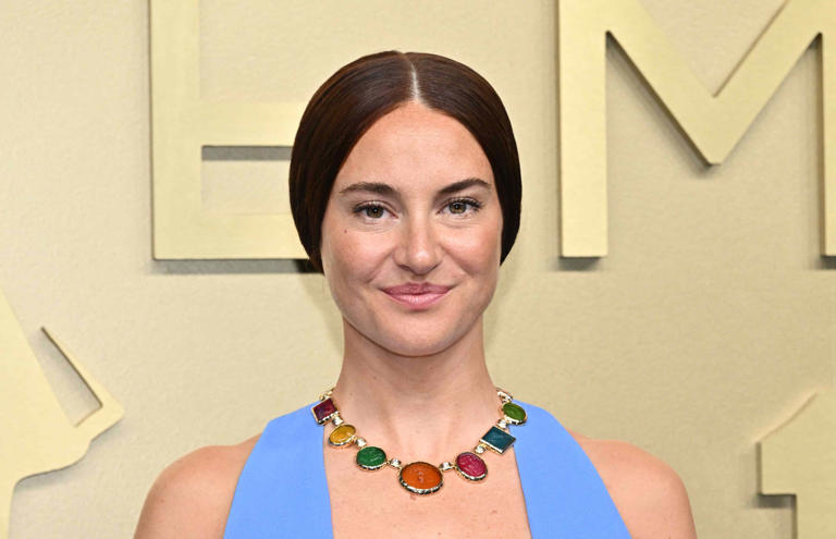 Shailene Woodley rocks the most unexpected combination in plunging look for first Emmys in nearly a decade