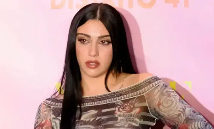 Madonna’s daughter Lourdes Leon wows in daring sheer black gown at Paris Fashion Week
