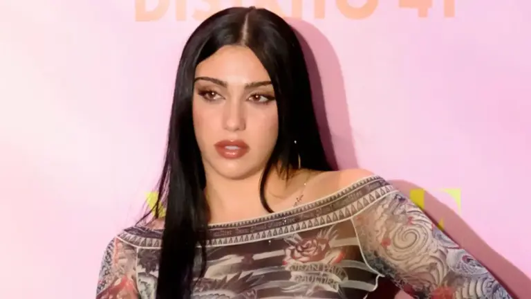 Madonna’s daughter Lourdes Leon wows in daring sheer black gown at Paris Fashion Week