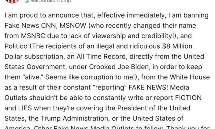 MS NOW reporter reveals dramatic moment she was barred by Trump