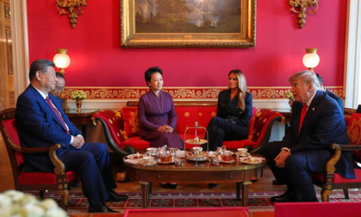 Trump disputes his ambassador’s account that he asked China’s president if he wanted to buy US arms