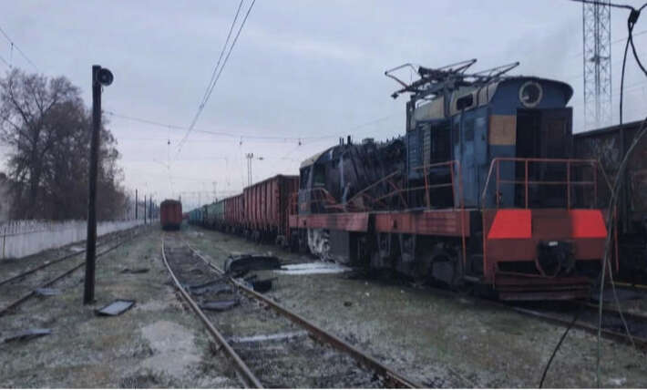 Russia attacks railway facility in Vinnytsia Oblast