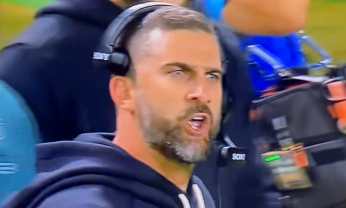 NFL head coach slammed as fans think they’ve worked out what he yelled at opposition star