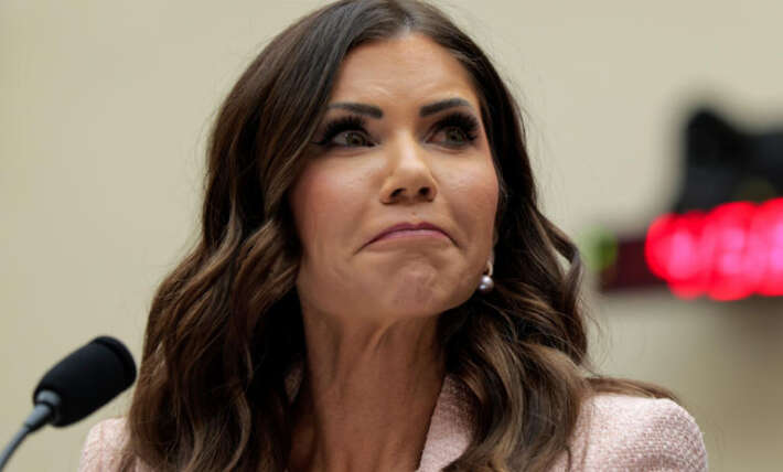 Former Homeland Security Secretary Kristi Noem has filed for divorce