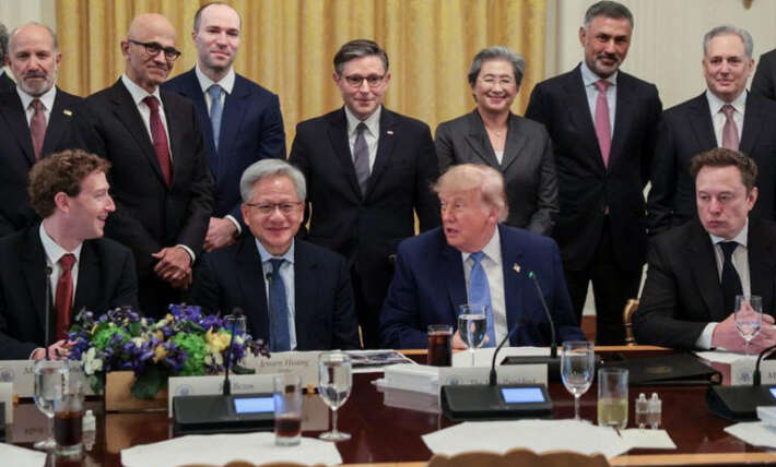 Trump, AI CEOs sign voluntary safety pact, back data center expansion