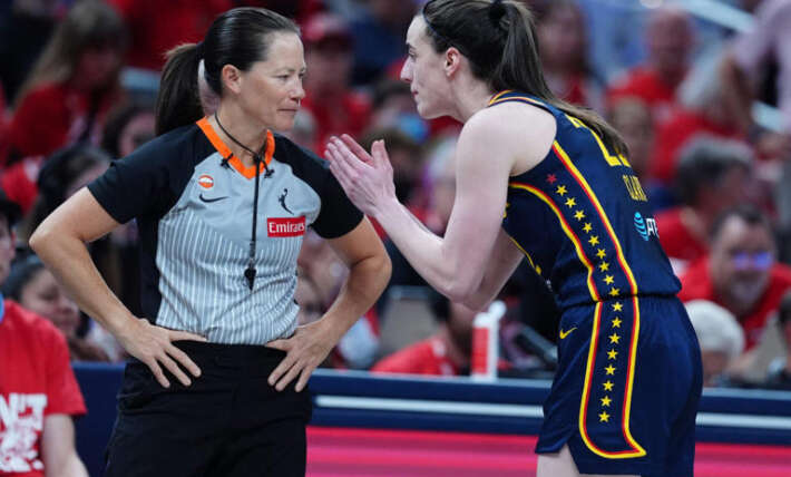 WNBA confirms why Caitlin Clark fouled out against Las Vegas Aces