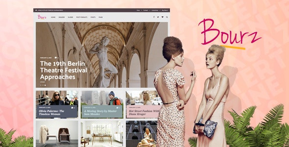 Bourz v7.0.12 – Life, Entertainment & Fashion Blog Theme
