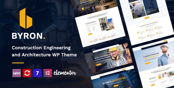 Byron v1.30 – Construction and Engineering WordPress Theme