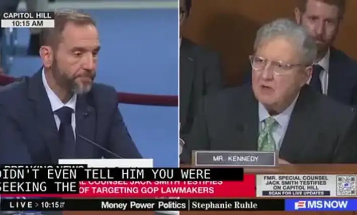 GOP senator gets a scolding after telling Jack Smith ‘you make me want to throw up in my mouth’