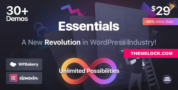 Essentials v4.1.1 – Multipurpose WordPress Theme