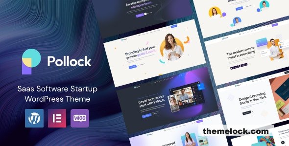 Pollock v1.2.9 – Saas Software Startup WordPress Theme