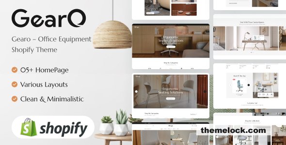 Gearo – Office Equipment Shopify Theme