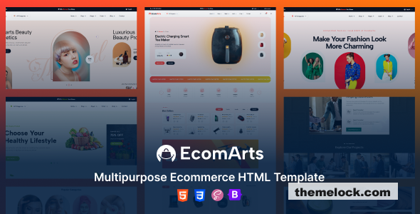 EcomArts – Multipurpose Ecommerce HTML5 Template