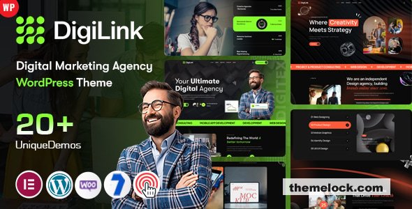 Digilink v4.0 – Digital Agency WordPress