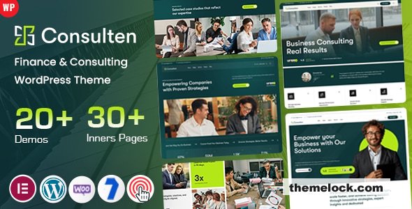 Consulten v3.0 – Finance & Consulting WordPress Theme