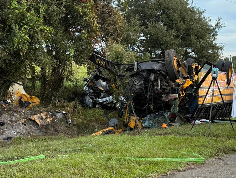 Florida high schooler killed, 40 injured in school bus crash after wrong-way driver hit it: ‘Most horrific bus tragedy in decades’