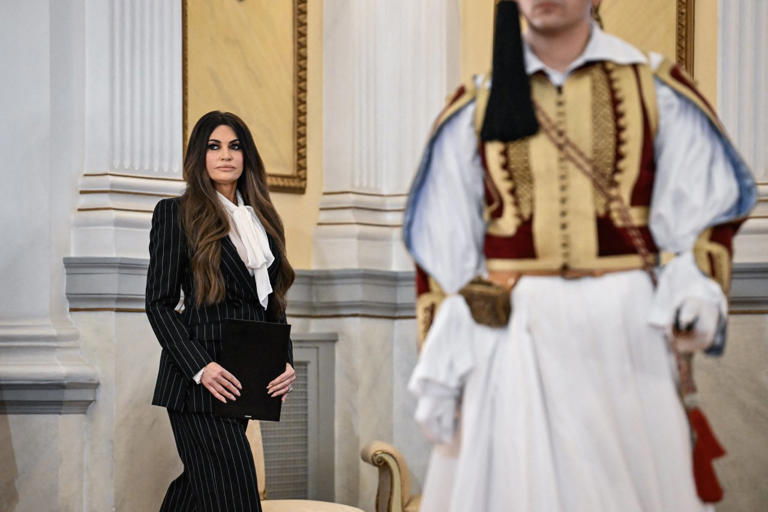 Kimberly Guilfoyle resigns as US ambassador at White House request
