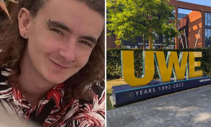 Bristol student calls 999 after finding his housemate dead in the garden. Then he shows police his own CCTV and they realize what he really did