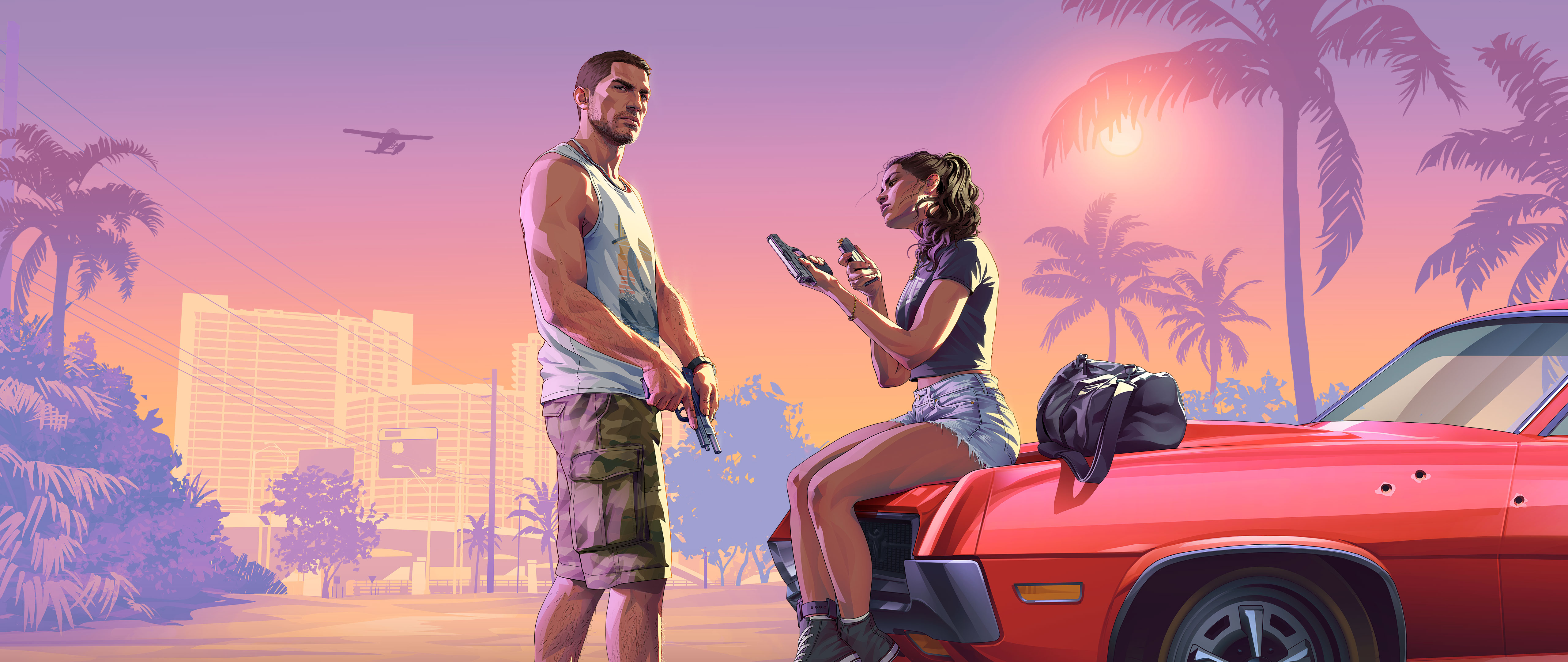 GTA 6 Lock and Load Wallpaper