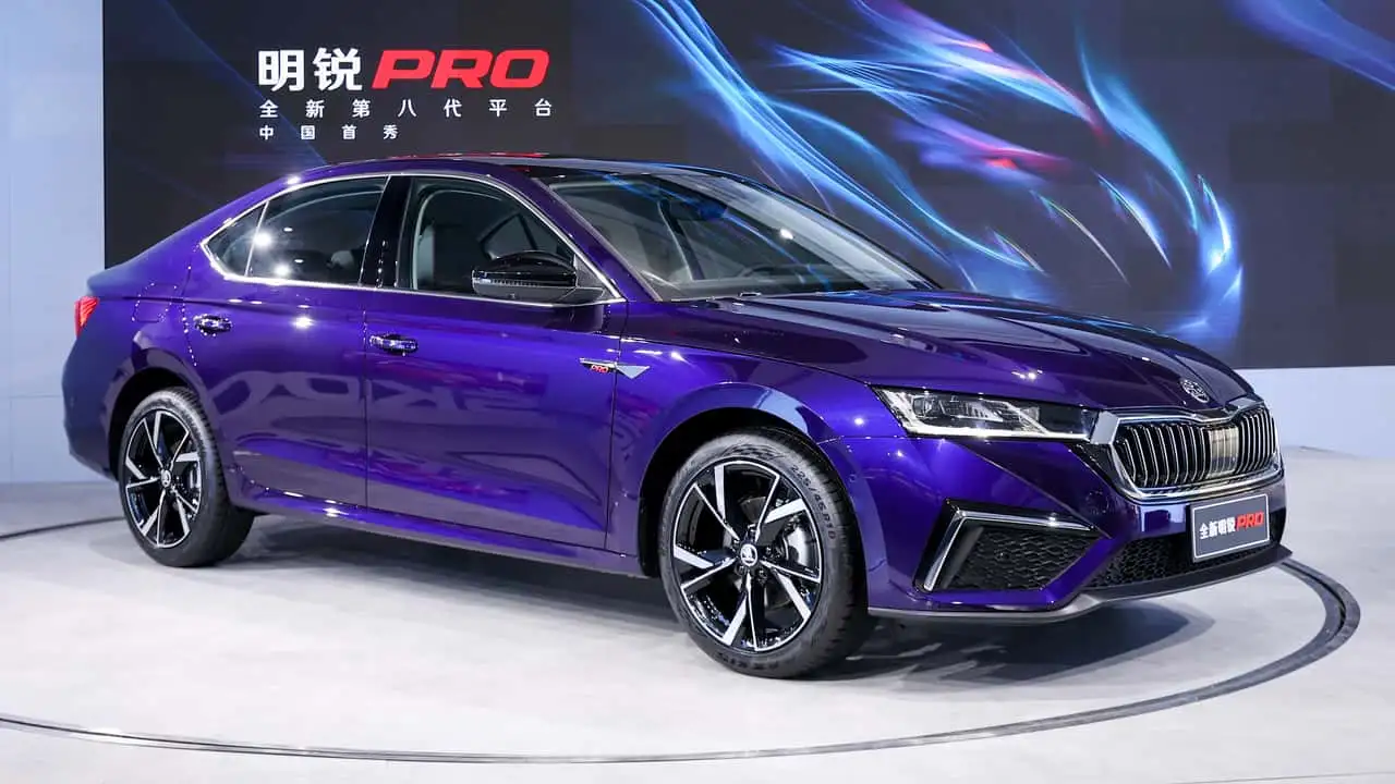 2021 skoda octavia pro for china