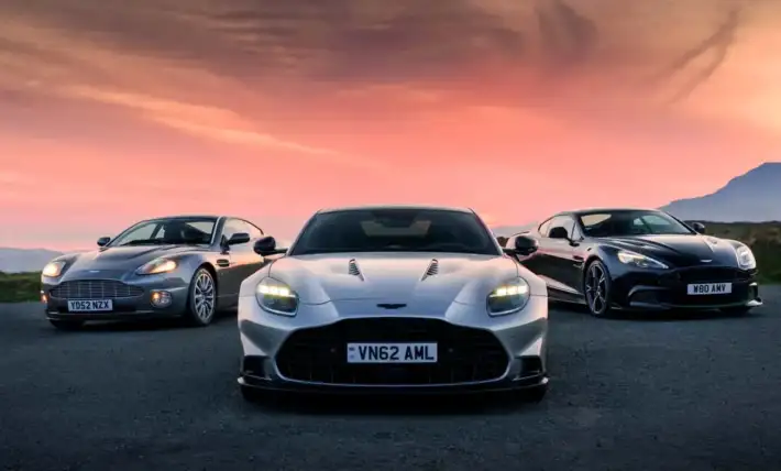 25 years of the aston martin vanquish