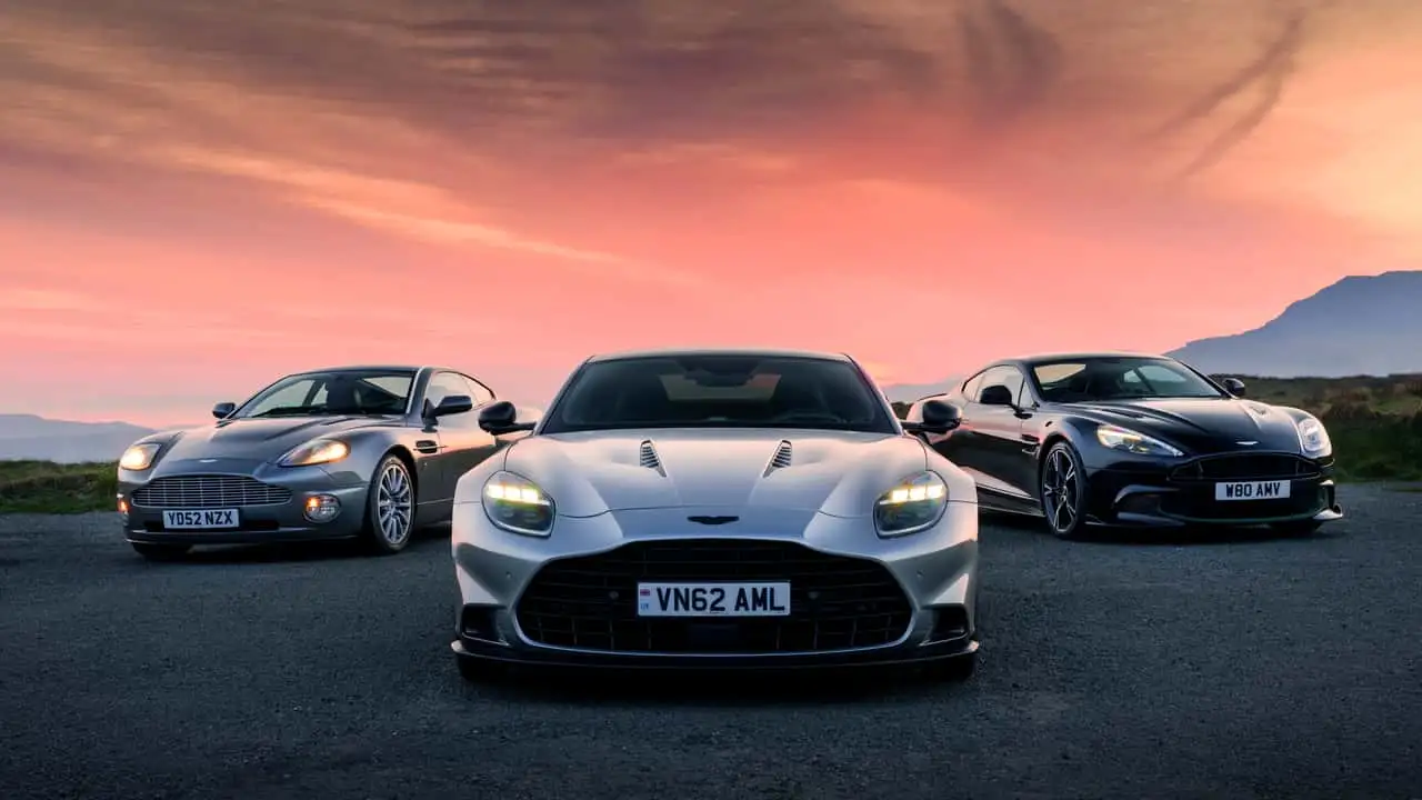 25 years of the aston martin vanquish