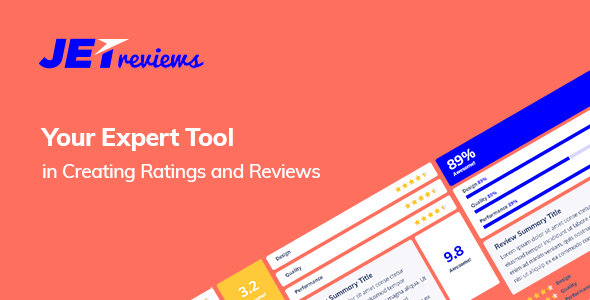 JetReviews v3.0.1 – Reviews Widget for Elementor Page Builder