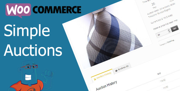WooCommerce Simple Auctions v3.0.9 – WordPress Auctions