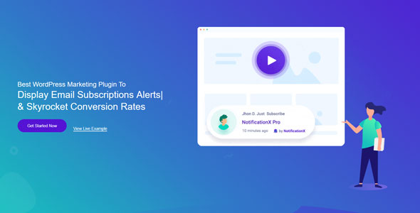NotificationX v3.1.3 – Best WordPress Marketing Plugin