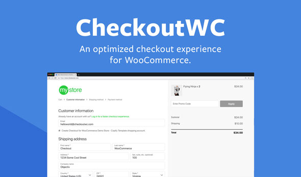 CheckoutWC v11.1.1 – Optimized Checkout Page for WooCommerce
