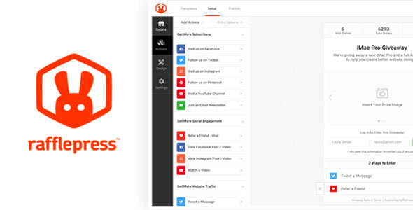 RafflePress Pro v1.12.23 – The Best WordPress Giveaway Plugin