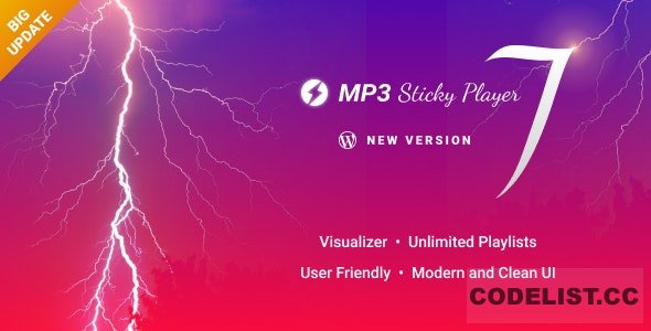 MP3 Sticky Player v9.0 – WordPress Plugin
