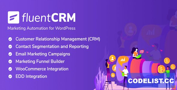 FluentCRM v3.1.6 – Marketing Automation For WordPress