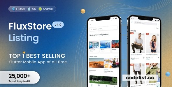 FluxStore Listing v6.2.0 – The Best Directory WooCommerce app by Flutter