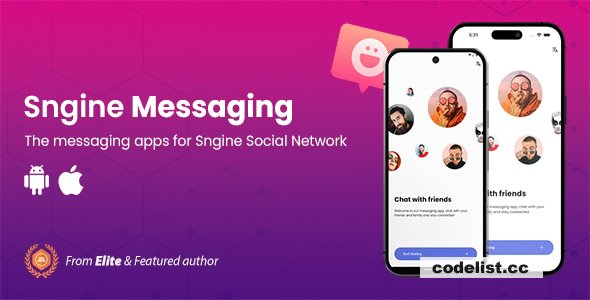 Sngine Messaging Apps for Android & iOS v2.1